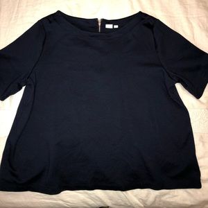 Navy blouse